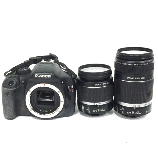 CANON EOS Kiss X4 EF-S 18-55mmデジタル一眼レフ
