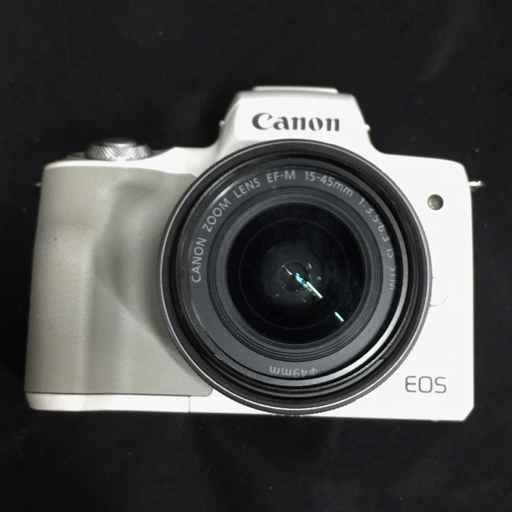 Canon EOS Kiss M ZOOM LENS EF-M 15-45mm  IS STM 含む ミラーレス一眼カメラ