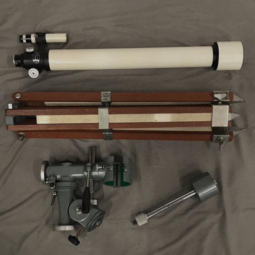 タカハシ achromat D=65mm f=800mm TS式65mm屈折赤道儀V-1 鏡筒 望遠鏡 光学機器